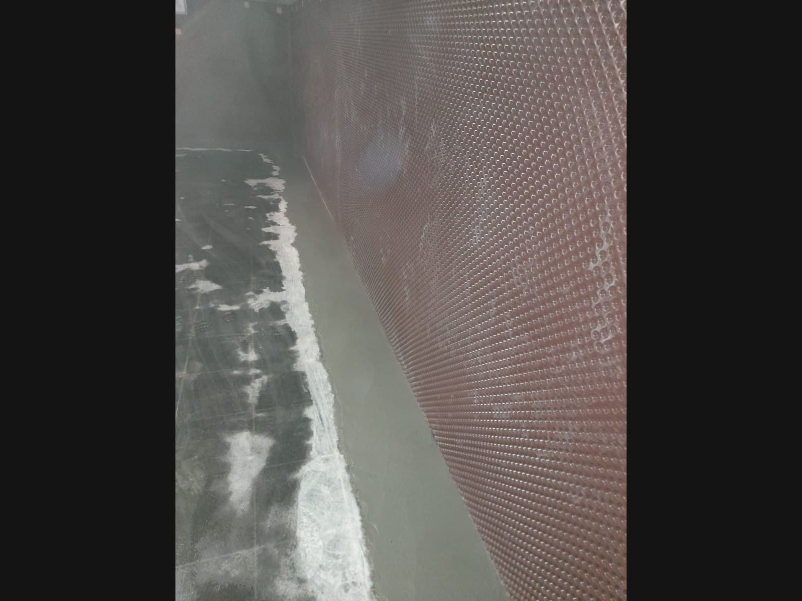 Weeping tile and gravel drainage on a Tiny Township waterproofing job